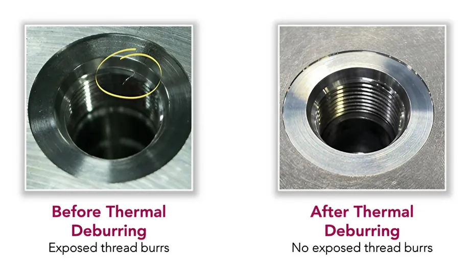 Thermal Deburring