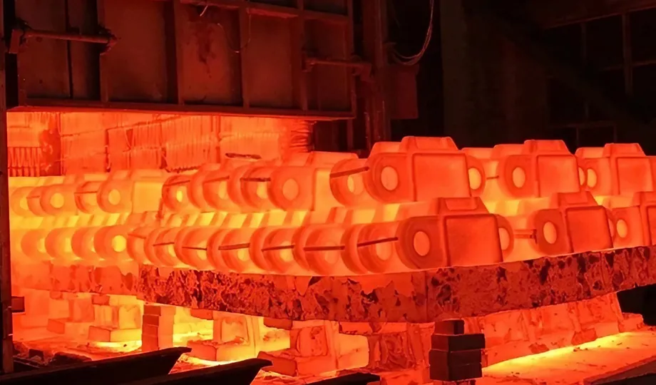 sand casting process